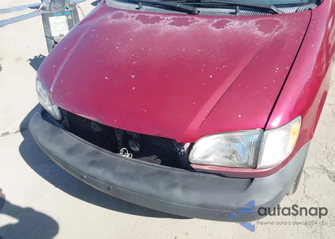 2000 Toyota Sienna Xle z USA, uszkodzony, nr VIN 4T3ZF13C7YU171370